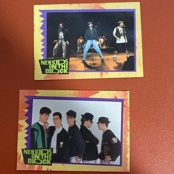 1989 Topps New Kids On The Block 8 Super Gloss Trading cards - Picture 6 of 7